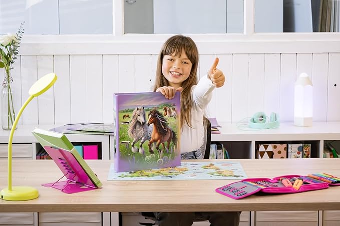 20116 Motif Series Arch File A4 Horse World