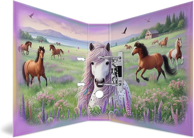 20116 Motif Series Arch File A4 Horse World