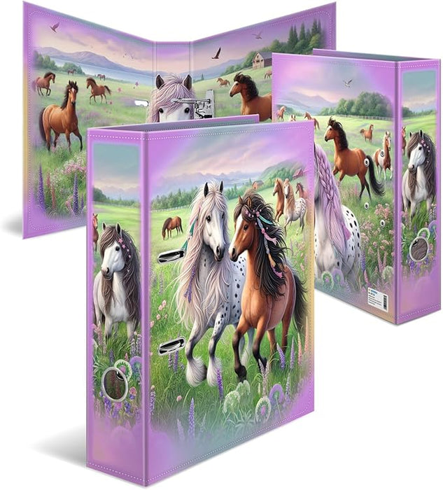 20116 Motif Series Arch File A4 Horse World