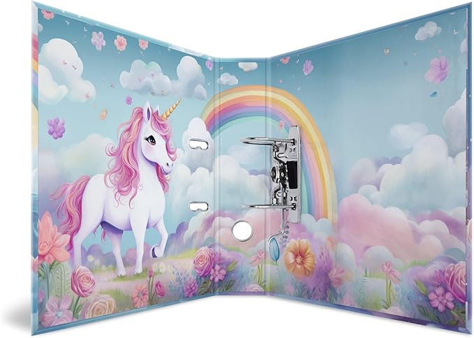 20136 Motif Series File A4 Happy Unicorns