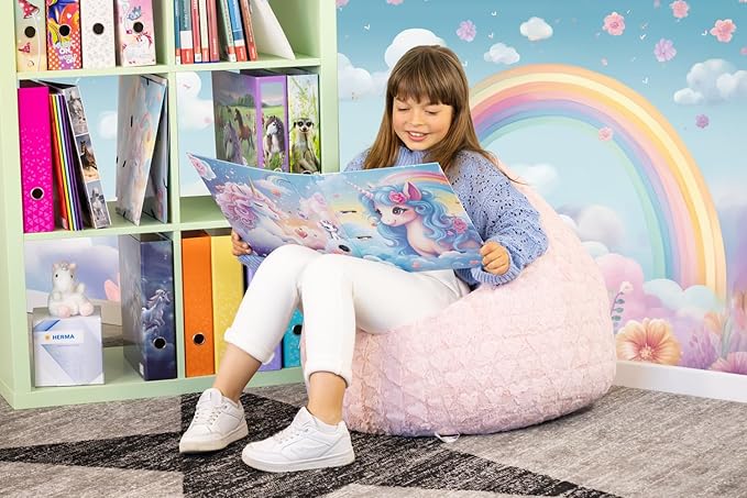 20136 Motif Series File A4 Happy Unicorns