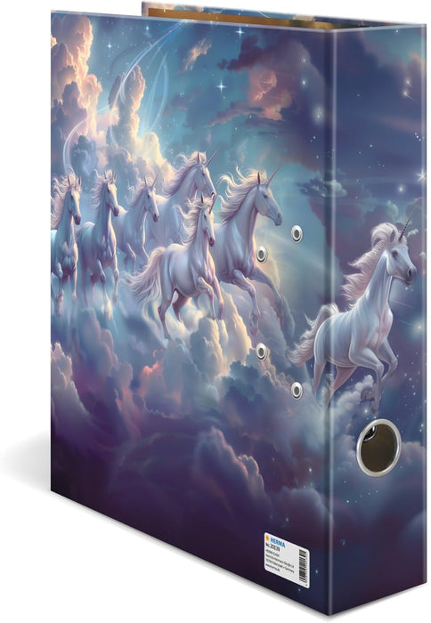 20139 Motif Series File A4 Fantasy Unicorns