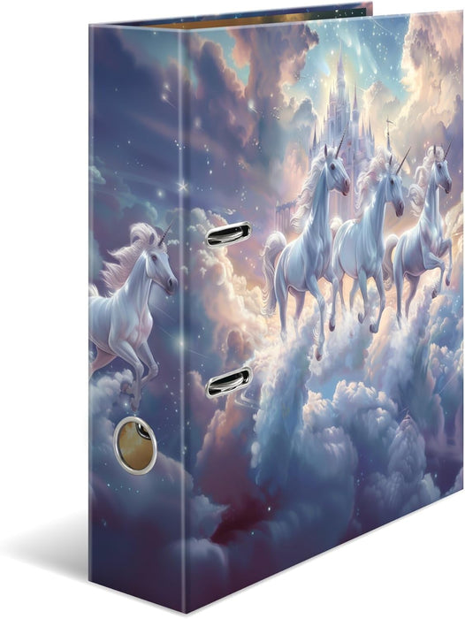 20139 Motif Series File A4 Fantasy Unicorns