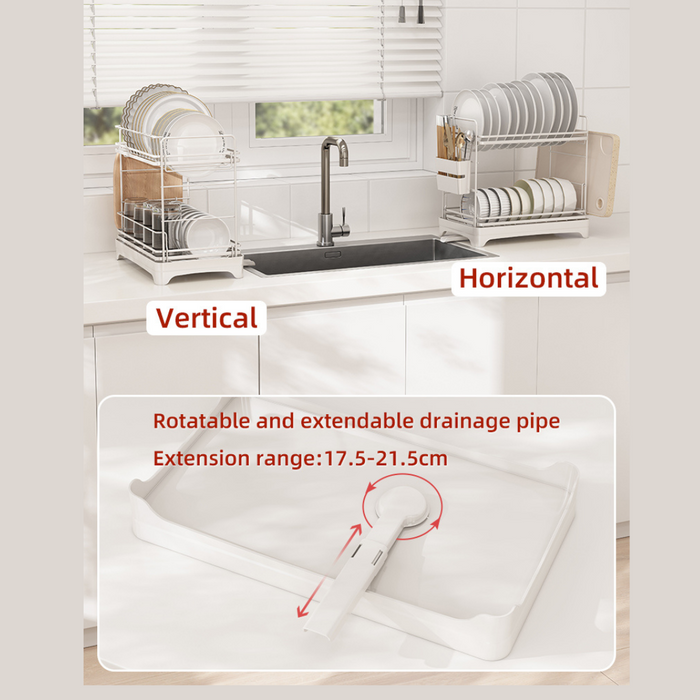 Vertical dish drying rack sale