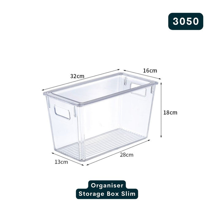 PET Multipurpose Organizer Storage Box with lid