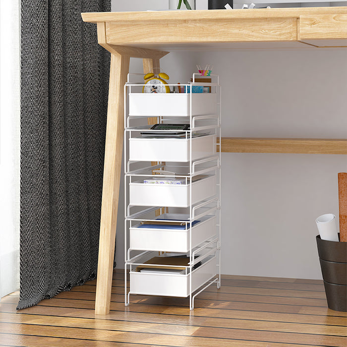 Stackable Pull Out Multipurpose Drawer Multi Tier Rack M