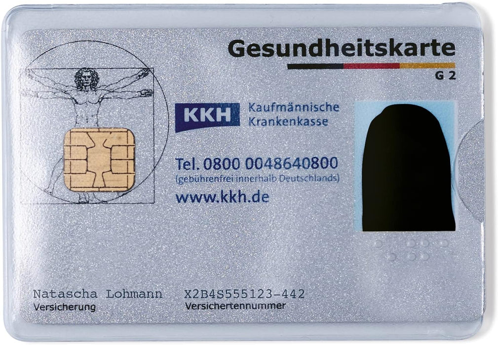 HERMA Document Protector 58X78mm Credit Card 5013