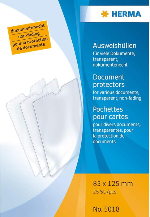 HERMA Document Protector 85X125mm 5018