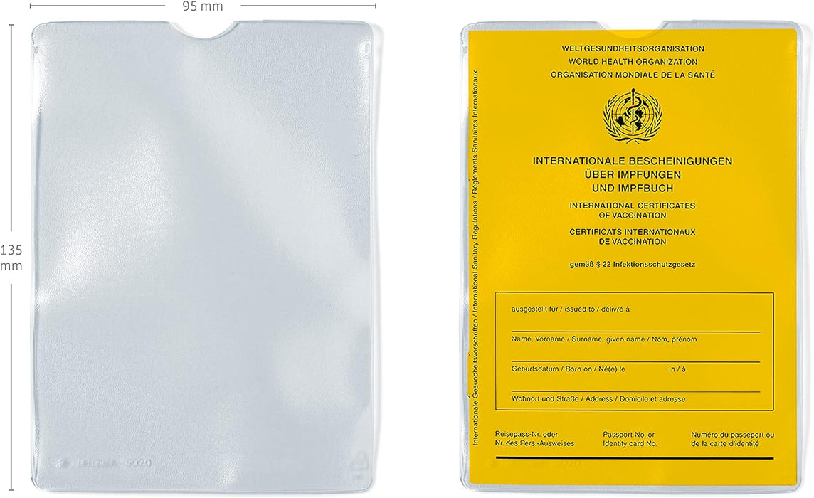 HERMA Document Protector 95X135mm 5020