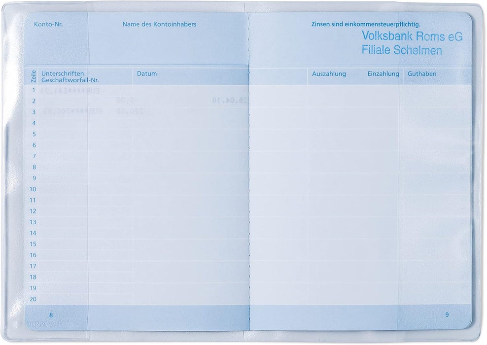 HERMA Document Protector 110X157mm 5043