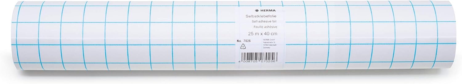 HERMA Self Adhesive Film 25M Transparent 7025