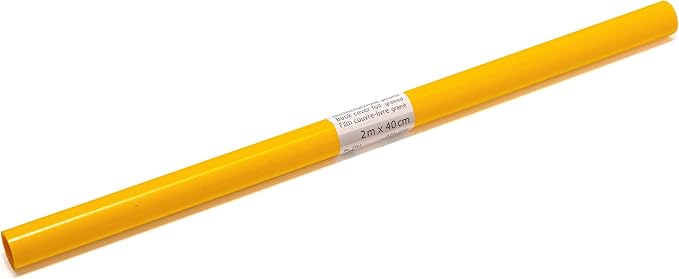 HERMA Book Cover Film 2M Yellow 7361