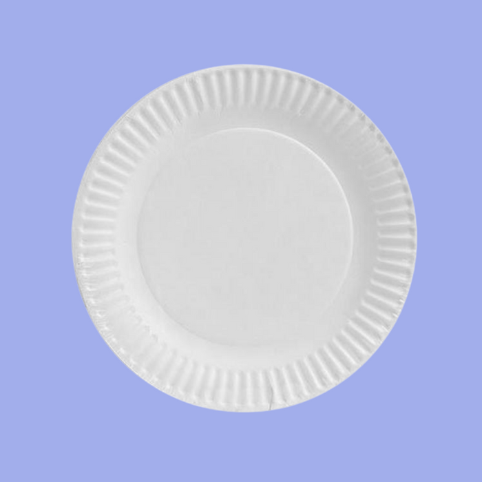 Basics: Paper Plate 9" - 50pcs