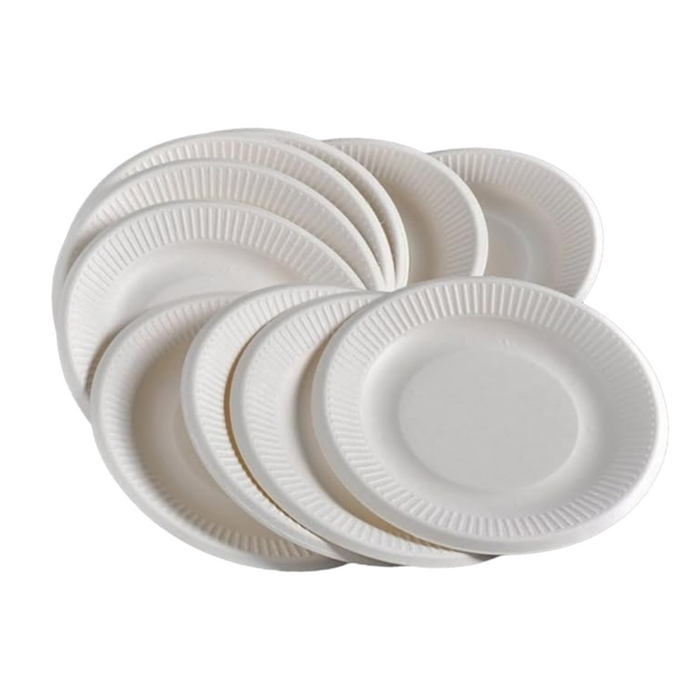 Basics: Paper Plate 7" - 50pcs