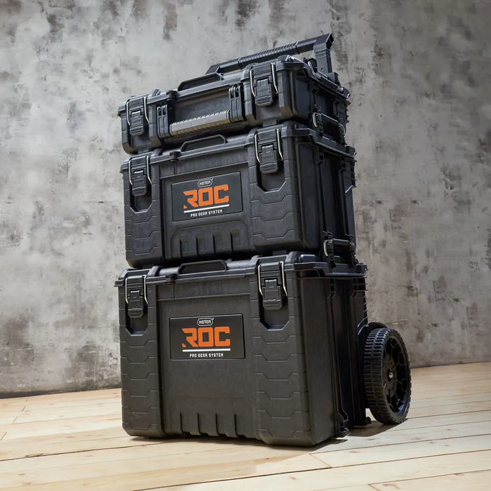 Pro Gear System 3 Tier Modular Tools Cart Storage with Wheels Gen 2.0 Black