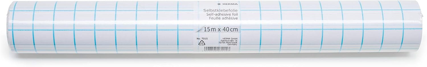 HERMA Self Adhesive Film 15M Transparent 7015