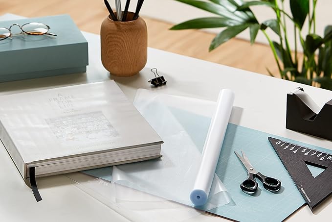 HERMA Book Cover Film 10M Transparent 7386