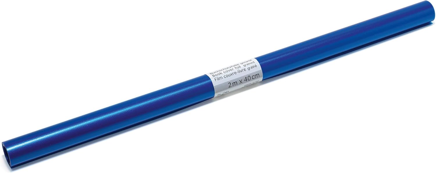 HERMA Book Cover Film 2M Blue 7363