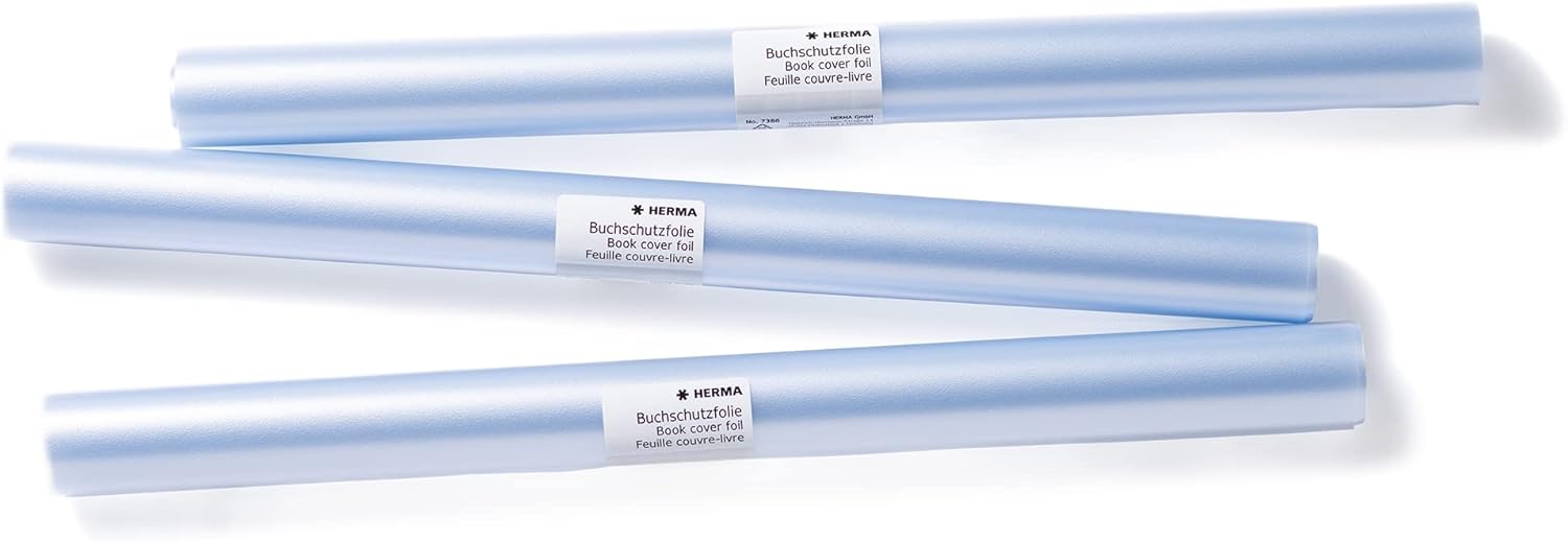 HERMA Book Cover Film 5M Transparent 7384