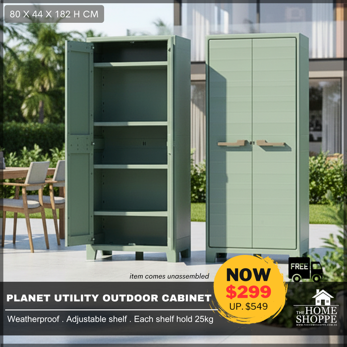 Keter Planet Utility Outdoor Cabinet (Free Delivery)