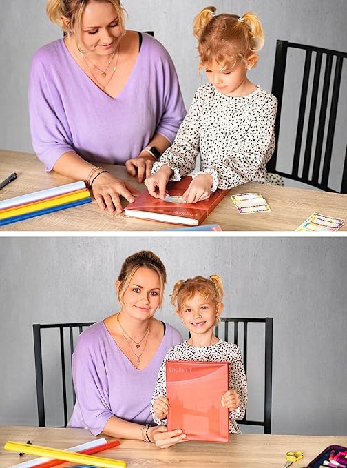 HERMA Book Cover Film 2M Yellow 7361