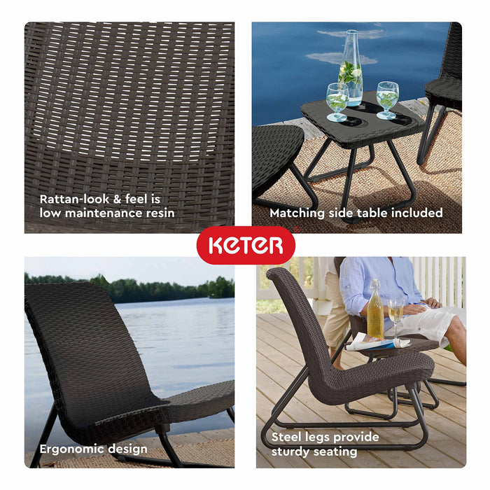 Keter outdoor patio set 2025
