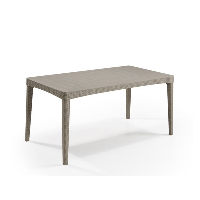 Girona Outdoor Long Dining Table Cappuccino