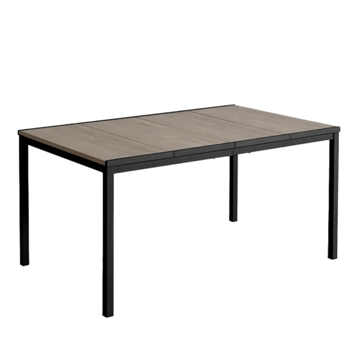 Porto Table 160cm Ashwood + Black