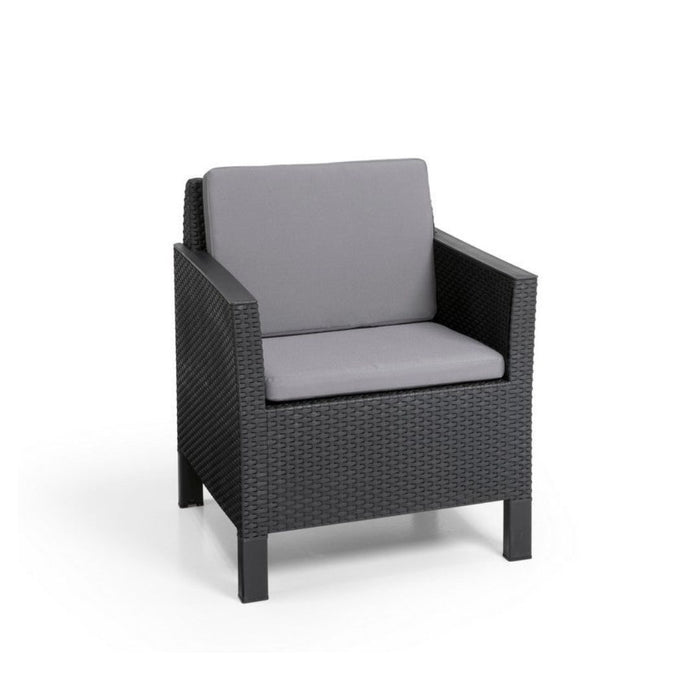 Chicago Outdoor Sofa 4 PC set Graphite