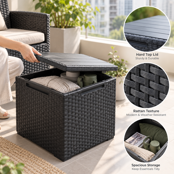 Miami Balcony Sofa Set Graphite