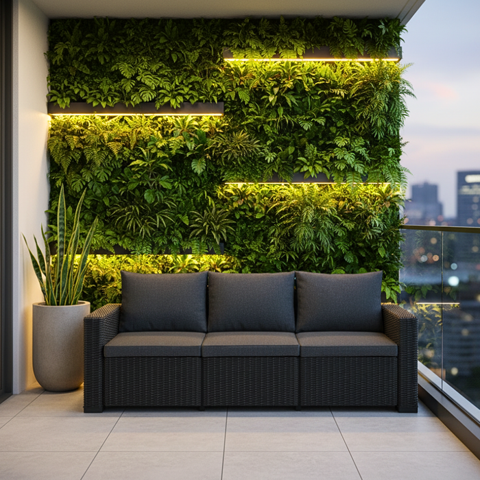 Moorea 3 Seater Outdoor Sofa Graphite