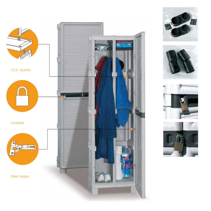 Linea Concert Slim Tall Clothes Cabinet