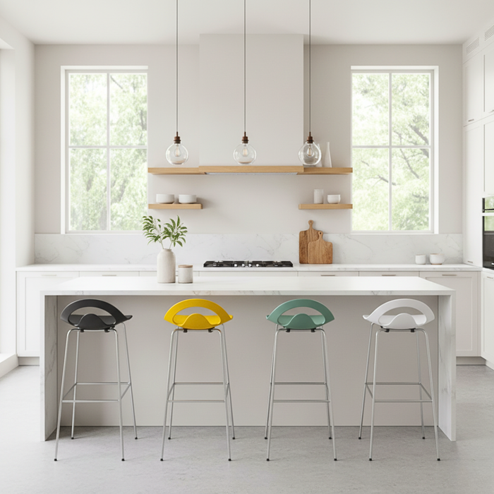 Phoenix Cocktail High Bar Stools (5 Color)