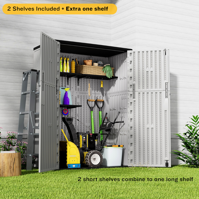 Atlas Outdoor Storage Garden Shed