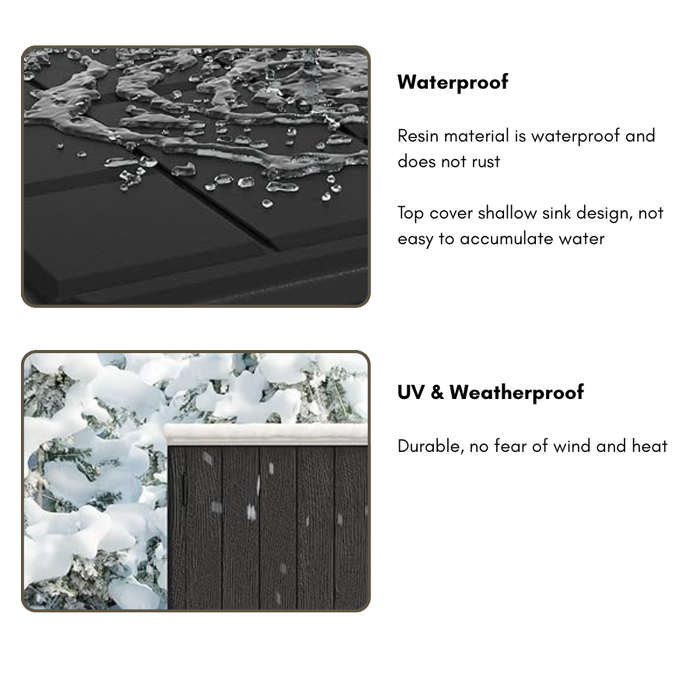 Atlas Outdoor Storage Garden Shed