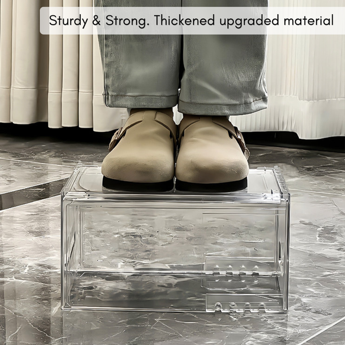 Crystal Clear Extendable Storage Box (2 sizes)