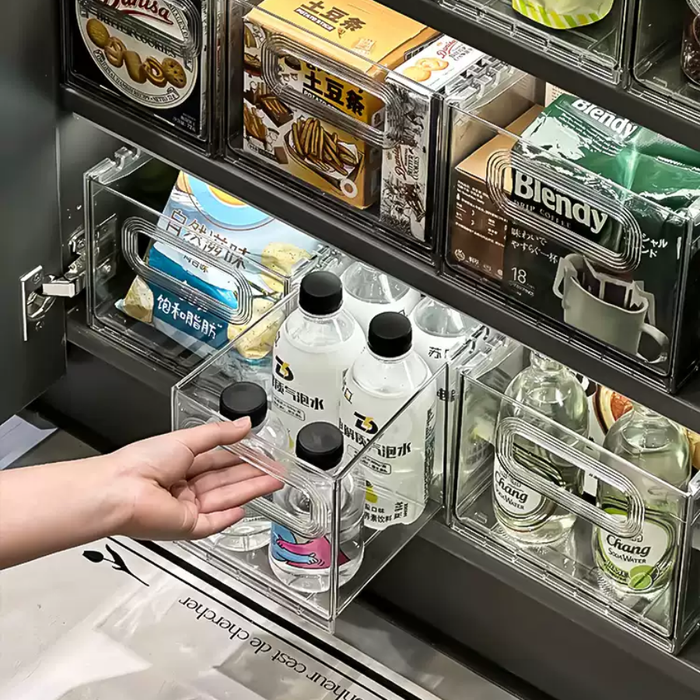 Crystal Clear Extendable Storage Box (2 sizes)