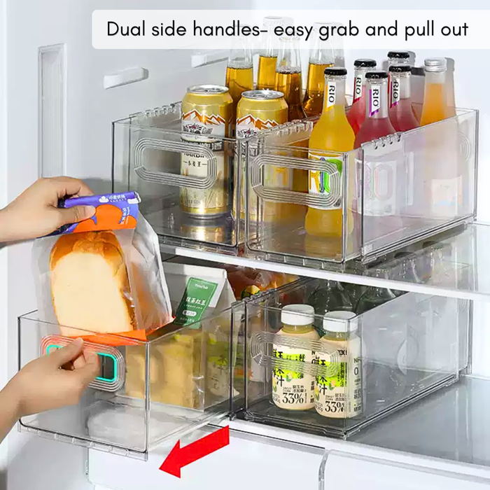 Crystal Clear Extendable Storage Box (2 sizes)