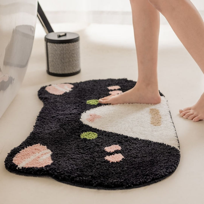 Soft Fluffy Dog Carpet Bathroom Non slip Mat