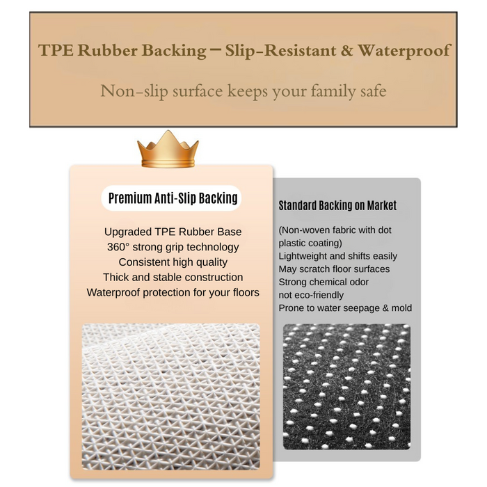 Woven Door Entrance Mat Rectangle (2 Sizes)