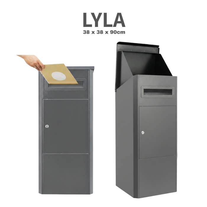 Lyla Letter Box Parcel Drop Box CP05
