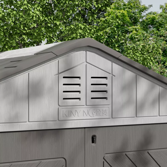 Eddie Plus Single Outdoor Garden Shed (Extendable)