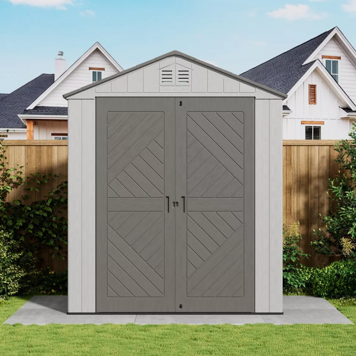 Eddie Plus Single Outdoor Garden Shed (Extendable)