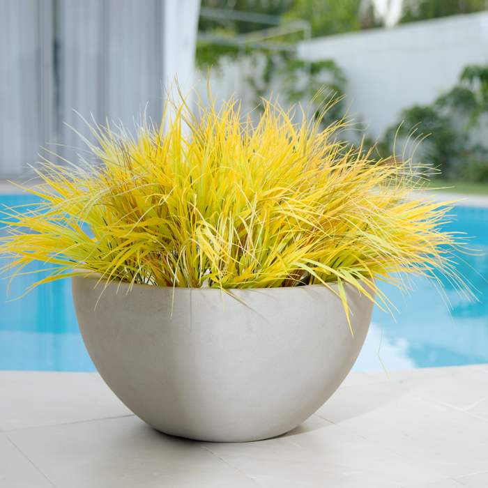 Brighton Planter Warm Concrete (3 Sizes)