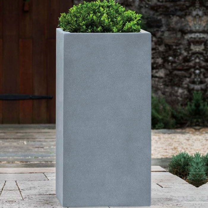 Toulouse Tall Planter Lead Grey (2 Sizes)