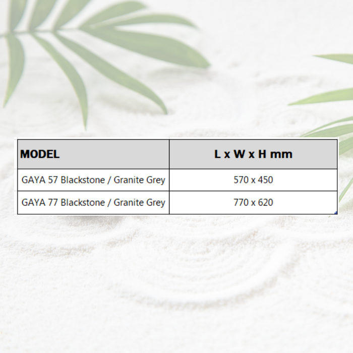 Gaya Outdoor Round Water Fountain (2 sizes)