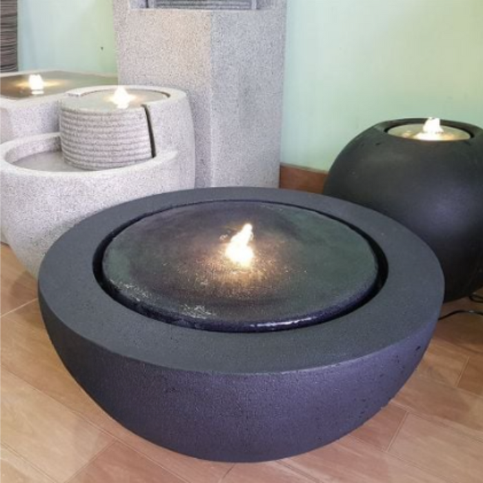 Limon Round Fountain Blackstone (2 Sizes)
