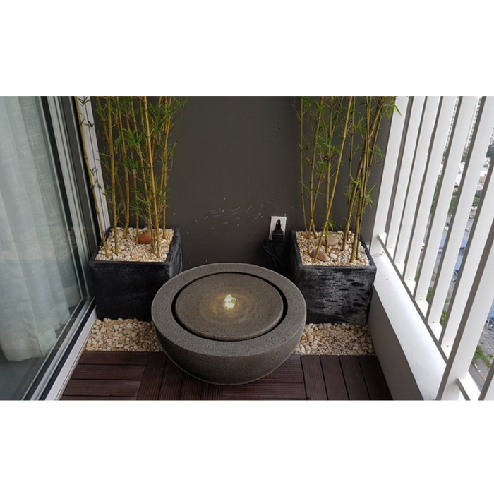 Limon Round Fountain Blackstone (2 Sizes)