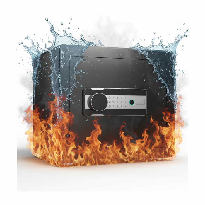 Steel Vault Safe Box H35 Combination/ Fingerprint Lock