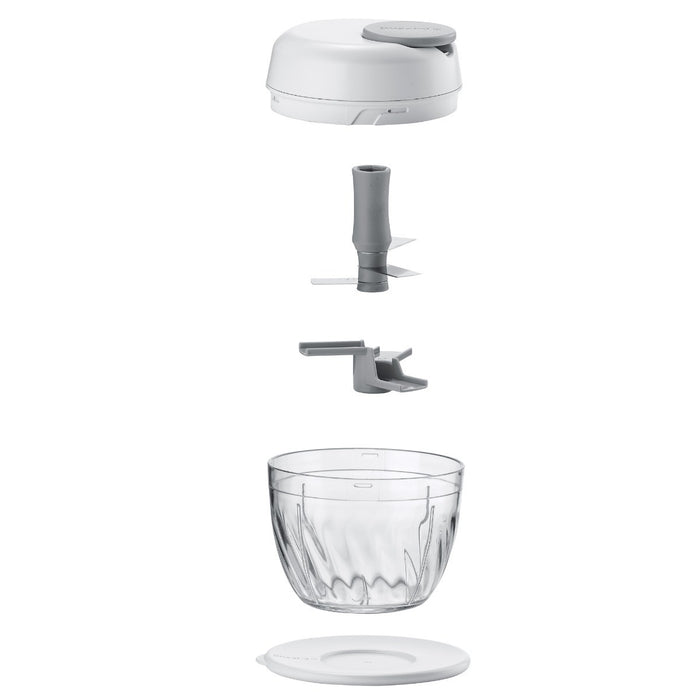 Chop & Store Manual Vegetable Chopper White